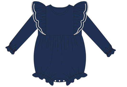Girl’s Navy Bubble