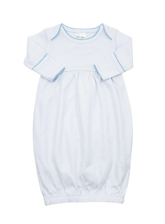 Baby Gown - Picot Trim