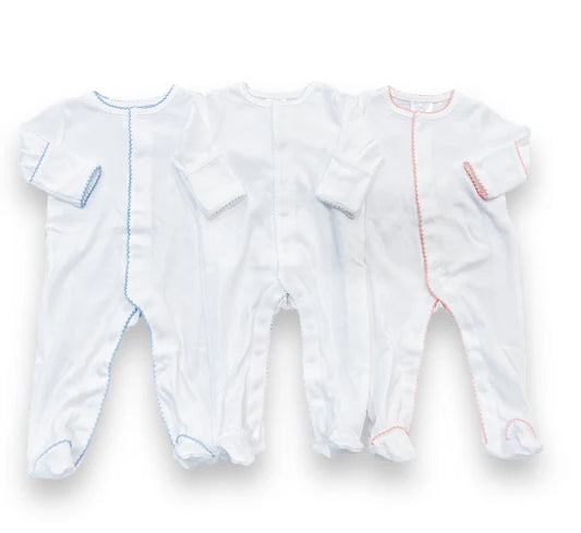 Footies - Picot Trim