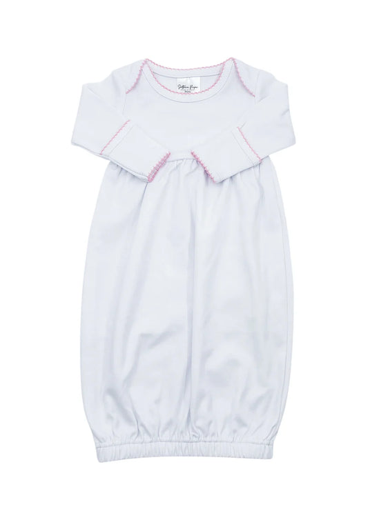Baby Gown - Picot Trim